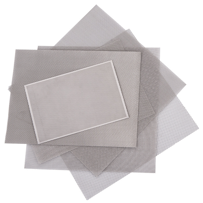 304 Stainless Steel Screen Filter 316 Stainless Steel Embossed Braided Mesh Protective Mesh 10 Mesh Stainless Steel Mesh