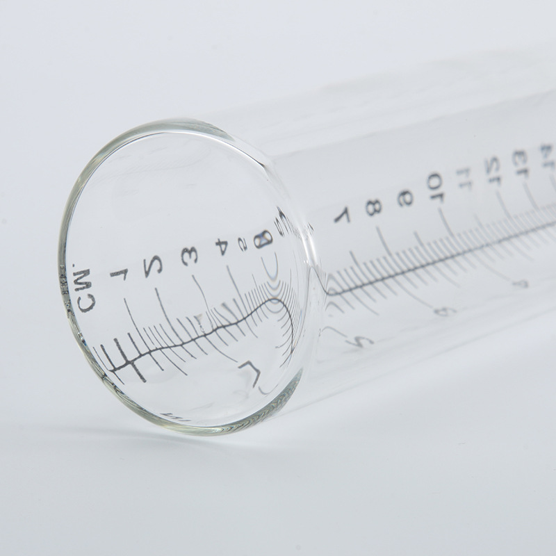 Renren long-term supply of glass rain gauges outdoor rain measuring cylinder garden tools manufacturers direct supply
