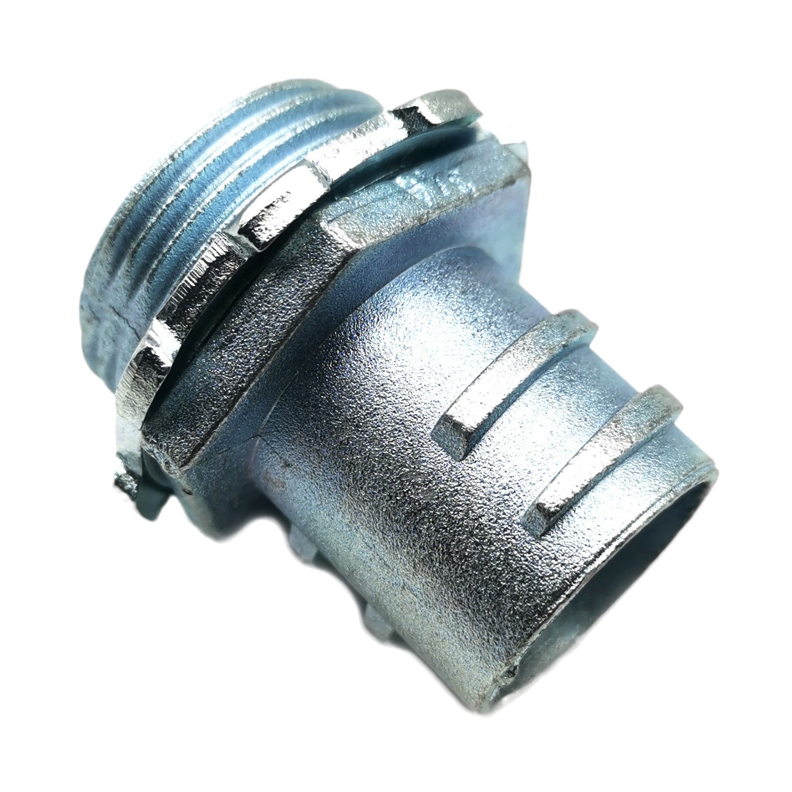 Zinc Alloy Hose Fittings Zinc Flexible Metal Conduit Screw-in Connector