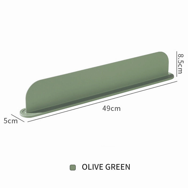 Waterproof Board Faucet Kitchen Water Barrier Suction Cup Water Barrier Drain Barrier Silicone Splash-Proof Artifact Sink