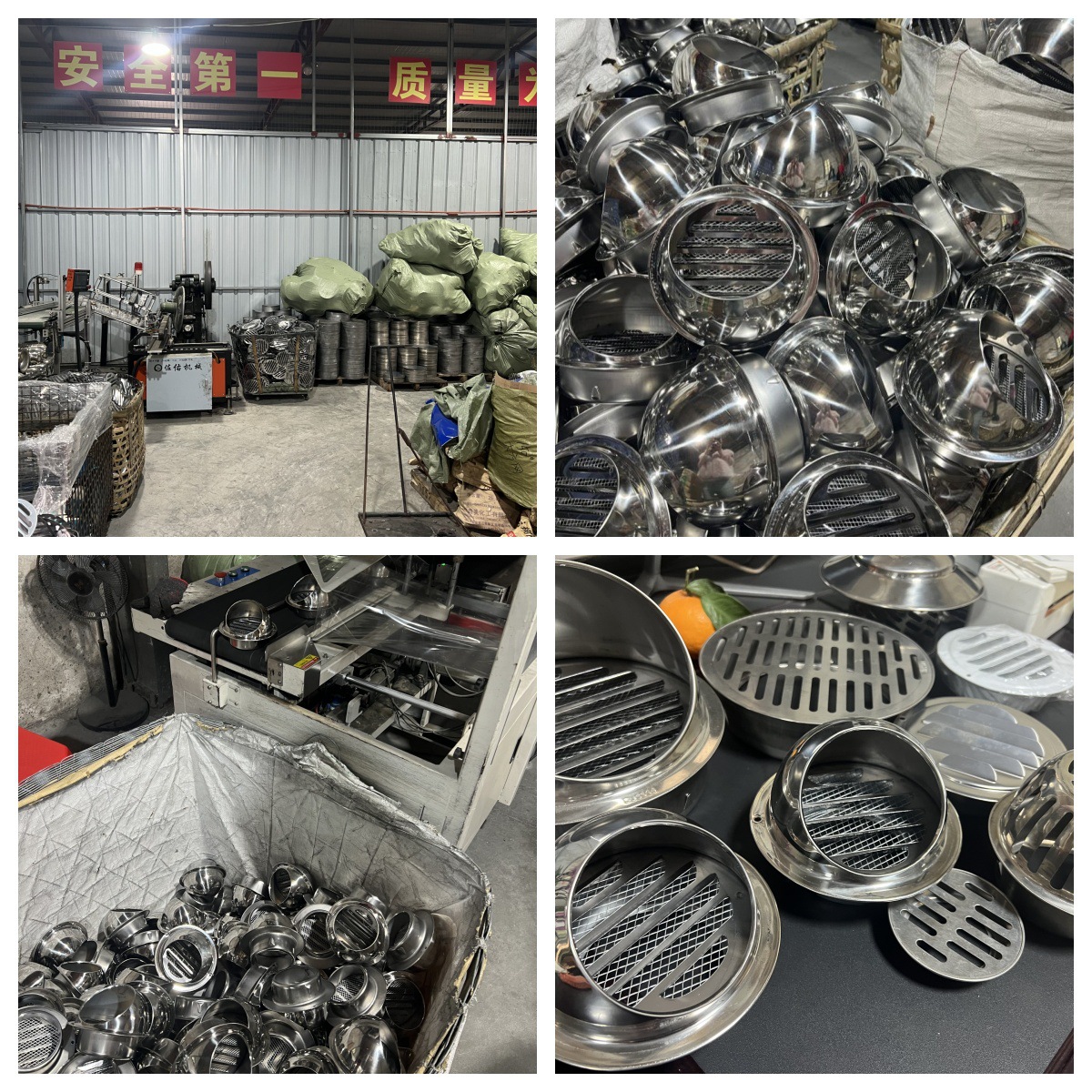 304 exterior wall exhaust through-wall wind cap range hood rain cap hood ventilation cap ventilation cap stainless steel hood