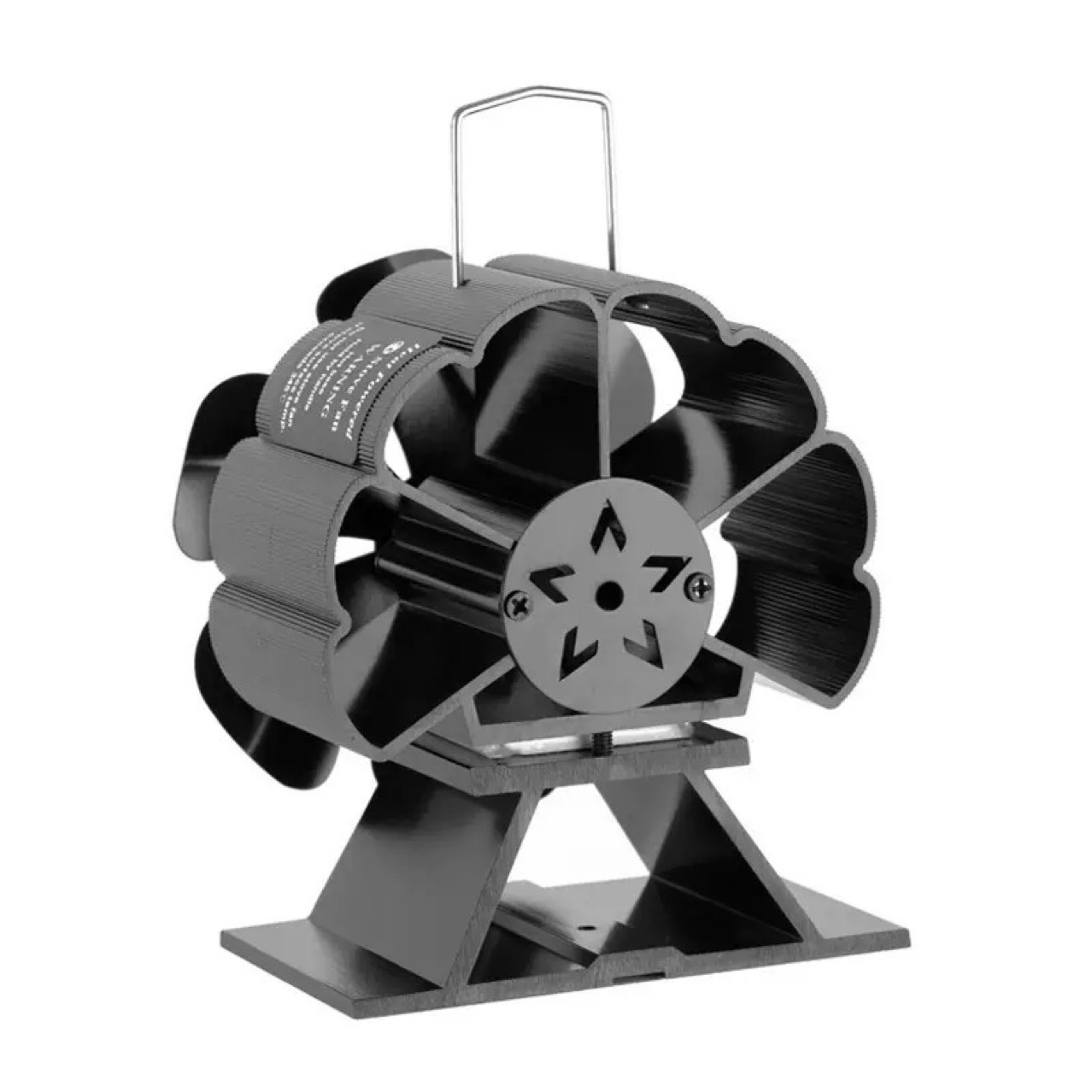 Fireplace Fan European and American Thermal Power Fan Amazon Ebay Wish Wood Fireplace Thermal Fan Aluminum Alloy