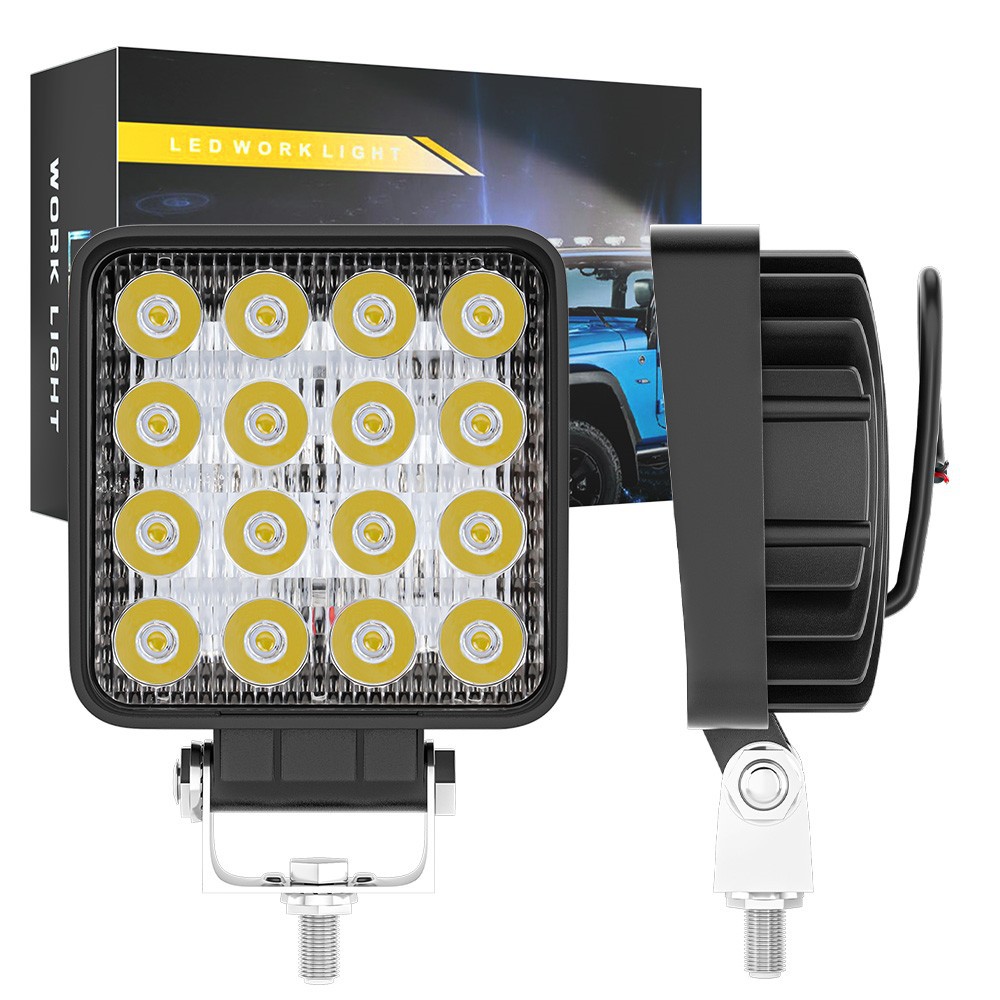 Светодиодный рабочий свет DXZ для внедорожников 4 дюйма 50мм строительная техника корабль сельское хозяйство тяжелая промышленность производство горное освещение