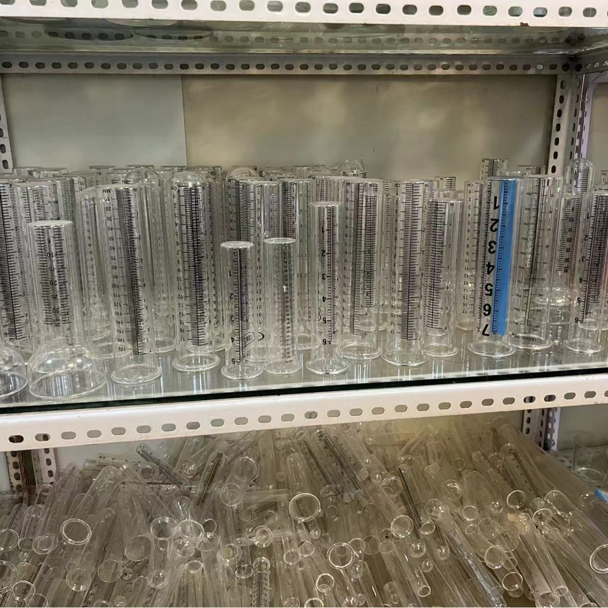 Cross-border environmental protection new high borosilicate glass rain gauge high borosilicate test tube high borosilicate glass scratch-resistant wear-resistant