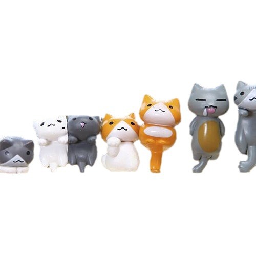 Explosions 6 Japanese cute cat micro bonsai fleshy ornaments garden ornaments micro landscape potted gardening ornaments