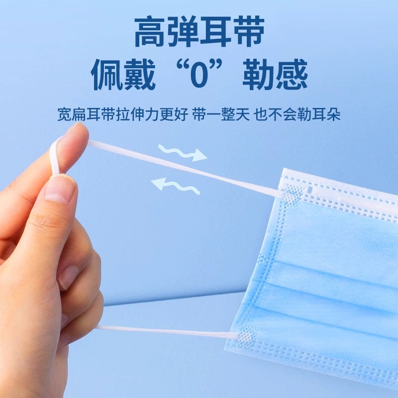 Medical Surgical Masks Individually Packaged Disposable Three-Layer Protective Adult and Children Medical Grade Masks Factory Wholesale