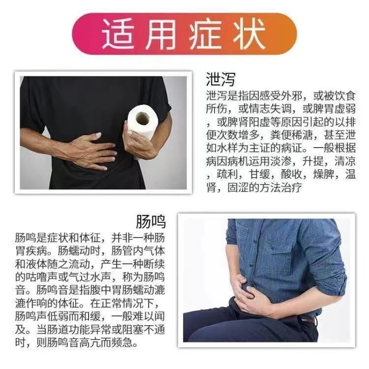 Bloating and Gurgling Stomach, Indigestion, Excessive Gas, and Gurgling Sounds; Chenpi and Chicken Gizzard Tablets