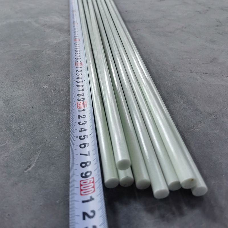 Customized Agricultural Greenhouse Support Rod Solid Fiberglass Rod Small Arch Shed Fiber Rod Kite Support Rod Bracket Rod