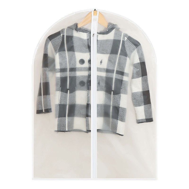 Clothes Dust Cover Coat Dust-Proof Hanging Clothes Household Suit down Jacket Dust-Proof Transparent Clothing Storage Bag