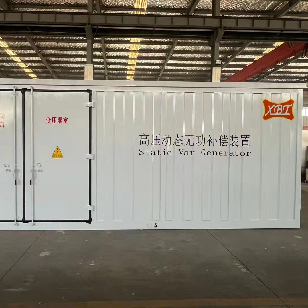 Improve Power Factor Reactive Power Compensator Svg Harmonic Management Three-Phase Unbalance Adjustment Capacitor Compensation Cabinet