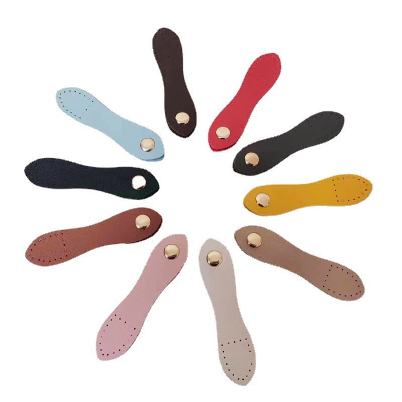 Multi-Color Leather Buckle Luggage Hardware Accessories DIY Handmade Bag Universal Leather Buckle Lock 8-Shaped Gourd-Shaped Snap Button