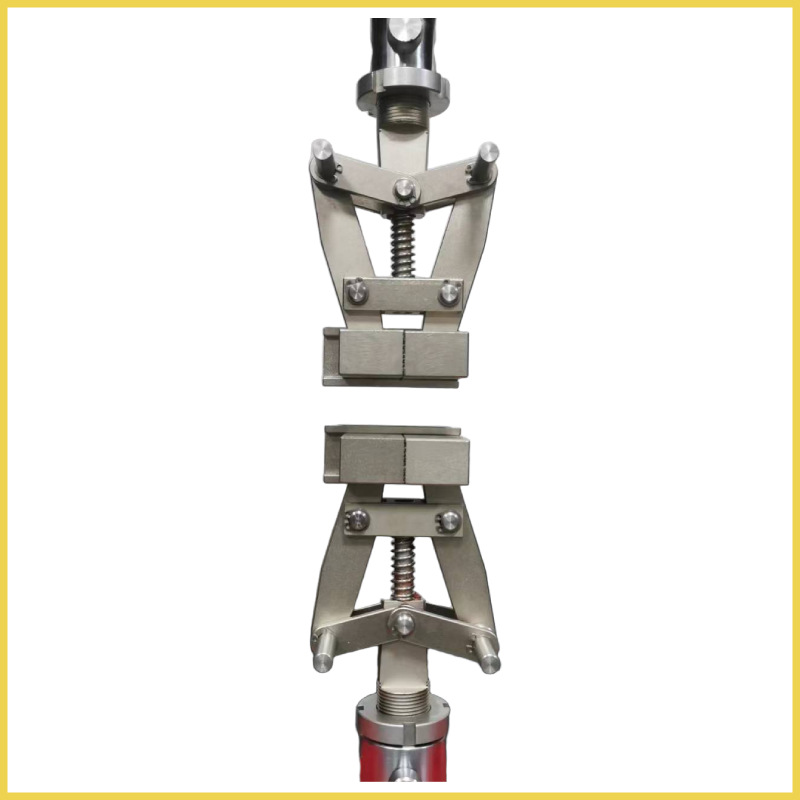 Stretch Fixture Fabric Leather Bilateral Tear Fixture Textile Chuck Peel Fixture Tensile Testing Machine Fixture