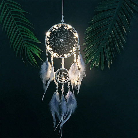 Декорация для комнаты в виде ловца снов в форме сердца для девочек, ручная работа, ветровые колокольчики, креативный подарок студентам на день рождения, Танабата, День святого Валентина