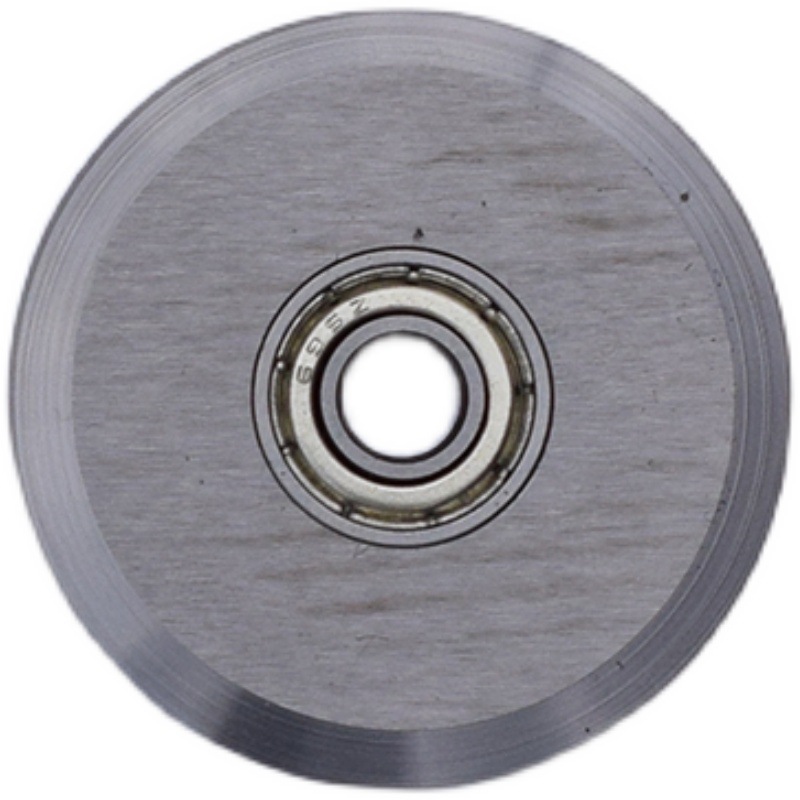 Adhesive scribing machine accessories round blade dotted knife indentation machine rolling cutter rice knife rubber pressing paper wheel knife holder