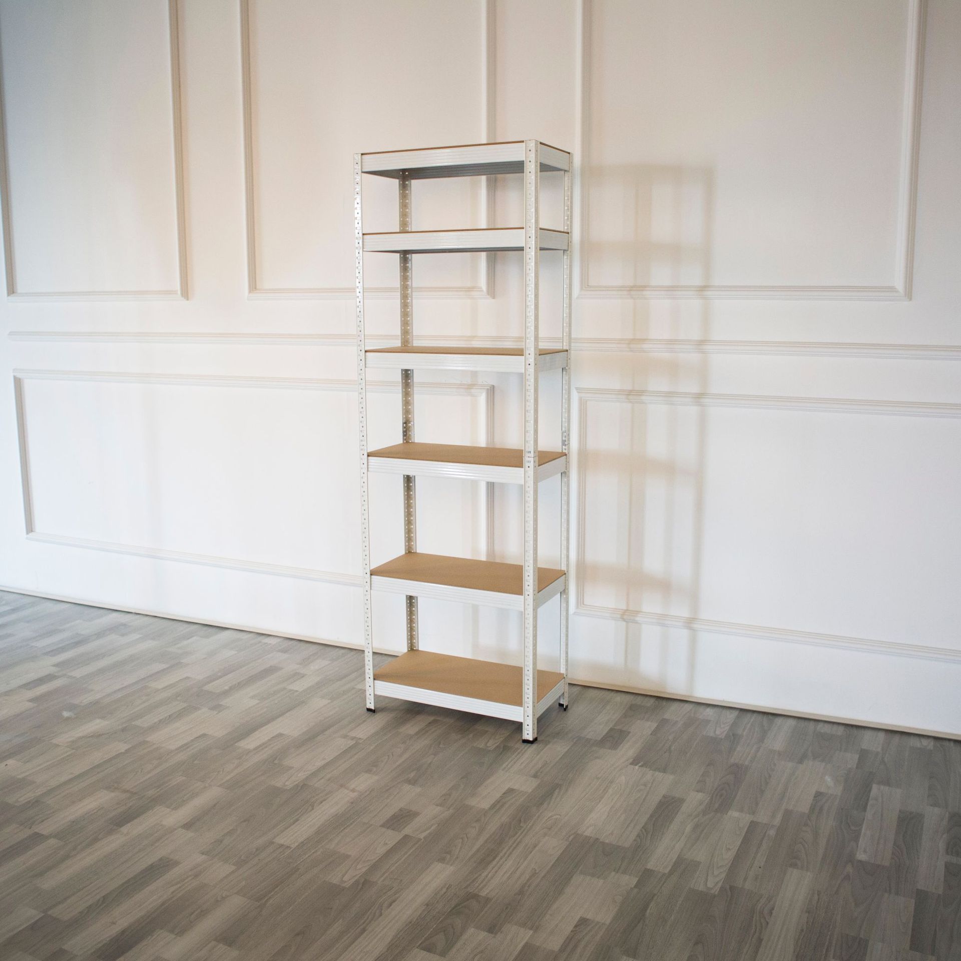 Shelf Storage Rack Floor Multi-layer Living Room Storage Rack Cabinet Storage Supermarket Storage Household Buckle Wood Board Iron Rack