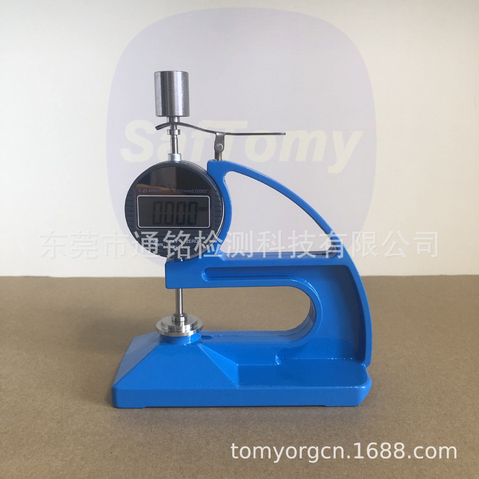 Прибор для измерения толщины ткани Gb/T3820, специальный толщинометр для текстиля, кожи и пластика