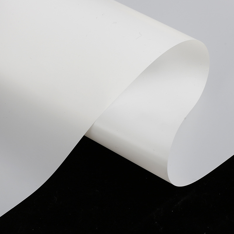 7.5C matte release film single and double-sided silicon oil film can be divided and cut thermal transfer printing hot stamping PET film factory wholesale