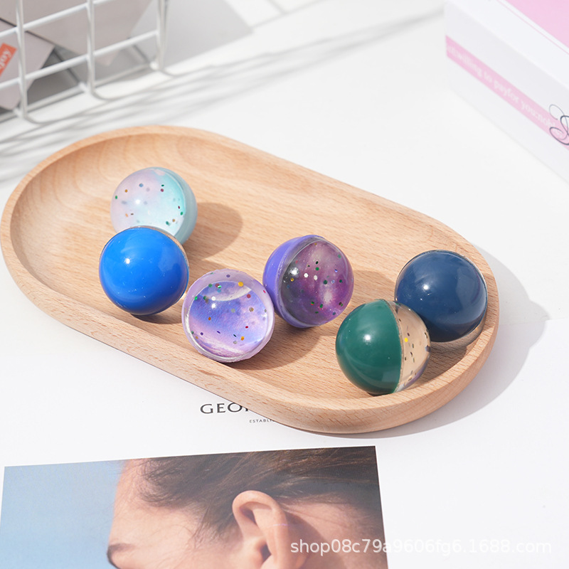 32MM солидная звездная небо. Звездный мячик Gashapon Машина Gashapon Игрушка Научные и образовательные принадлежности Прыгающий мячик Прыгающий мяч