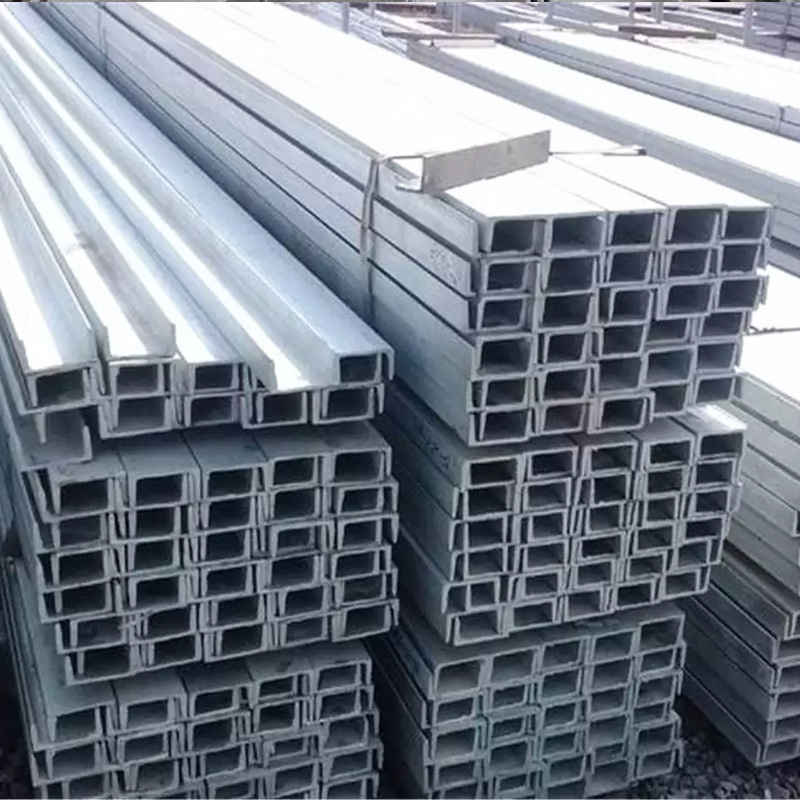 Foshan Wholesale Engineering 201 304 316L Stainless Steel Channel Steel No. 10 Stainless Steel U-Shaped Steel Cutting and Bending