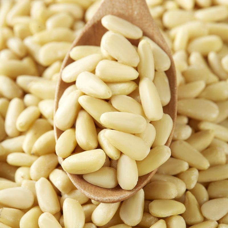 New Red Pine Nuts Large Particles Northeast Raw Pine Nuts Original Flavor Pine Nuts Snacks for Pregnant Women Nuts Bulk Net Weight Free Shipping