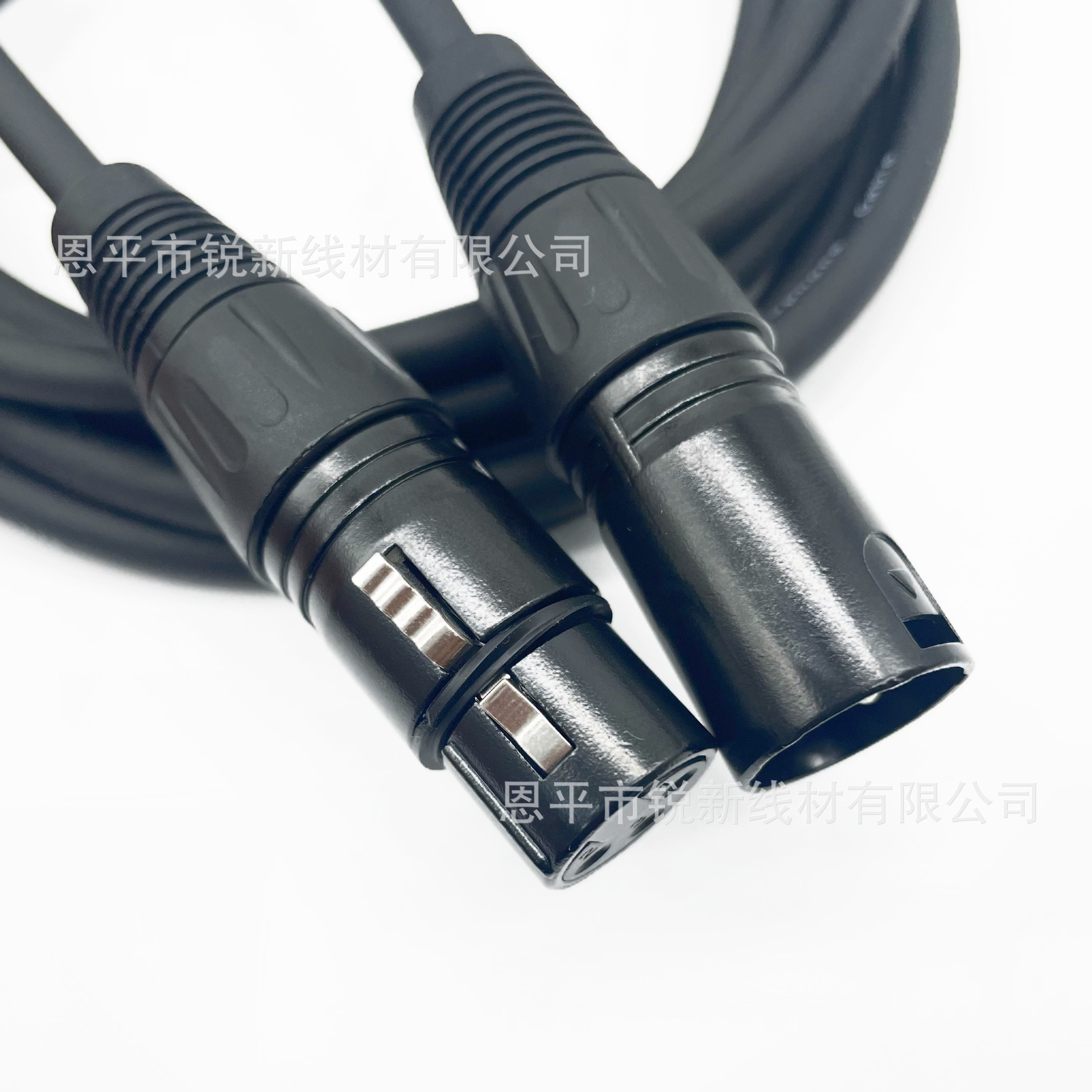 Canon line male-to-female microphone line big three-core XLR Canon line cross-border audio line stage amplifier connection line