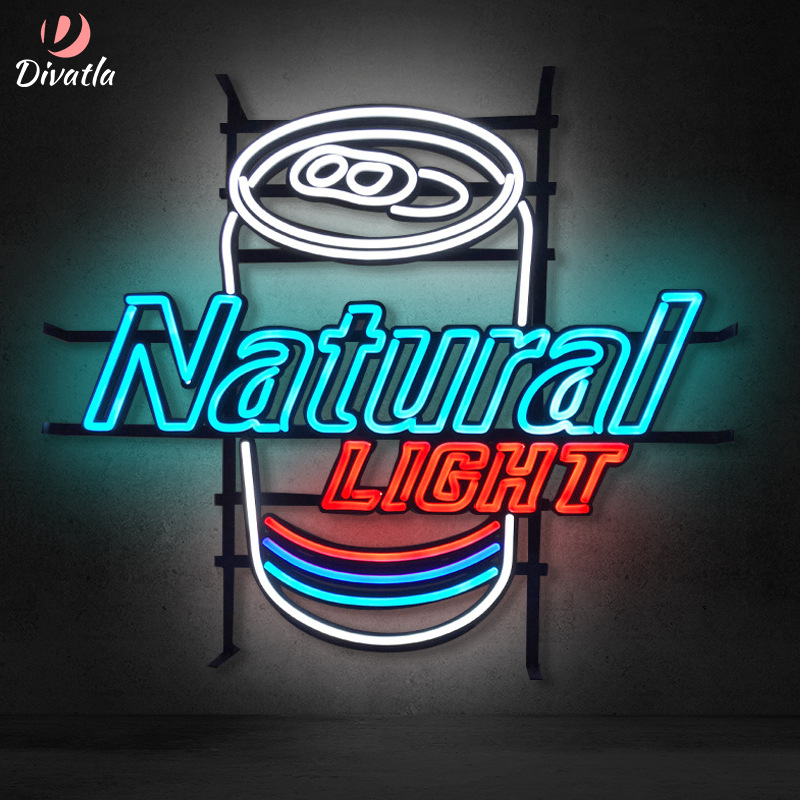 Индивидуальная неоновая световая коробка, вывеска в форме светящихся букв, атмосферное украшение