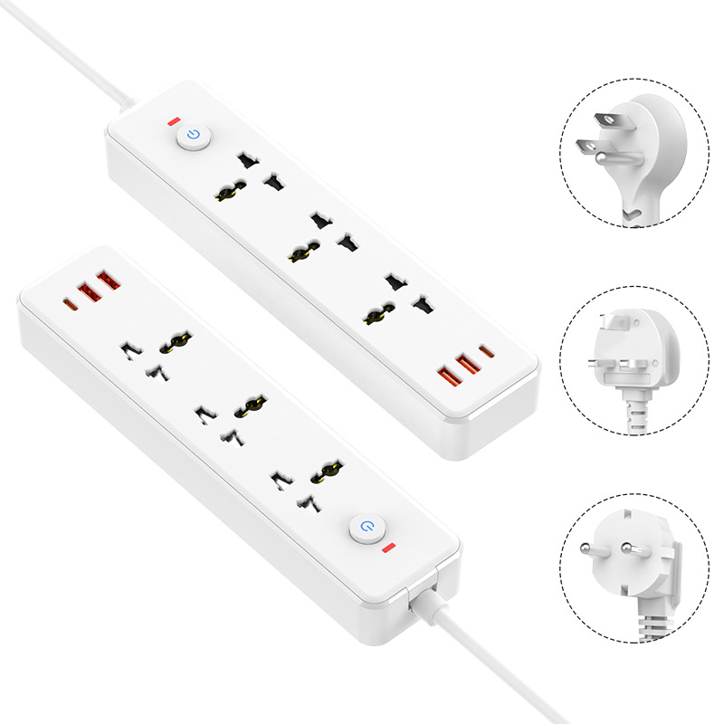 Customized Universal Power Strip Suitable for Home and Office Small Appliances, 2500W Universal Power Strip