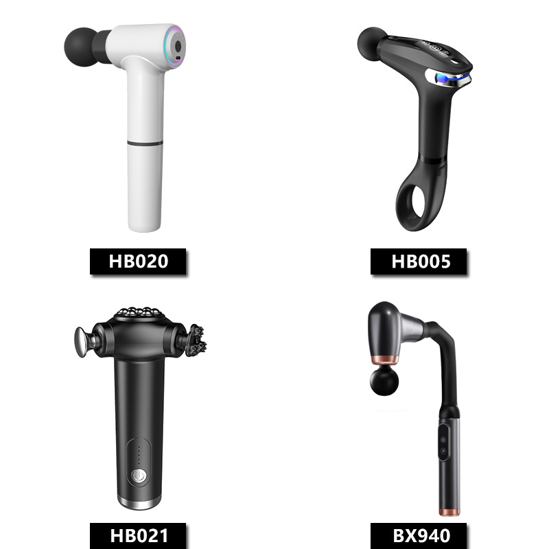 Fascia Gun Cross Border Amazon Fascia Gun Mini Portable Fitness Muscle Relaxation Cervical Spine Massager Fascia Gun