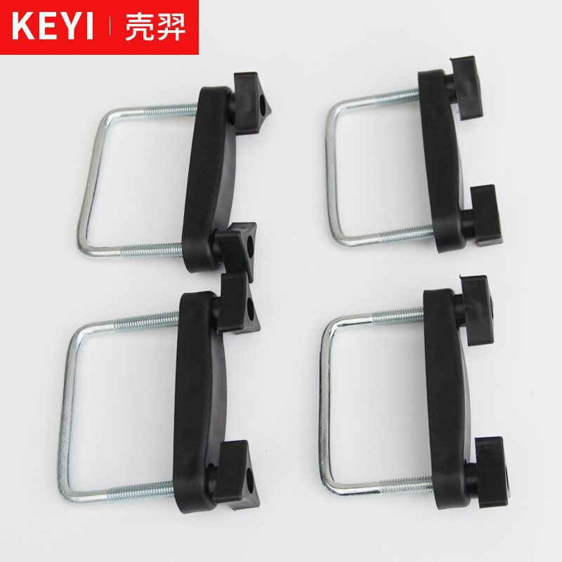 Застежка для багажника автомобиля SUV, универсальная фиксирующая клипса, аксессуары для замка U-образной перекладины