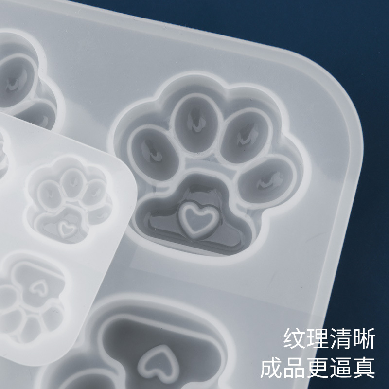 Jelly wax kneading music full set of mold decompression diy cat claw Sanrio silicone mold fire paint seal net red