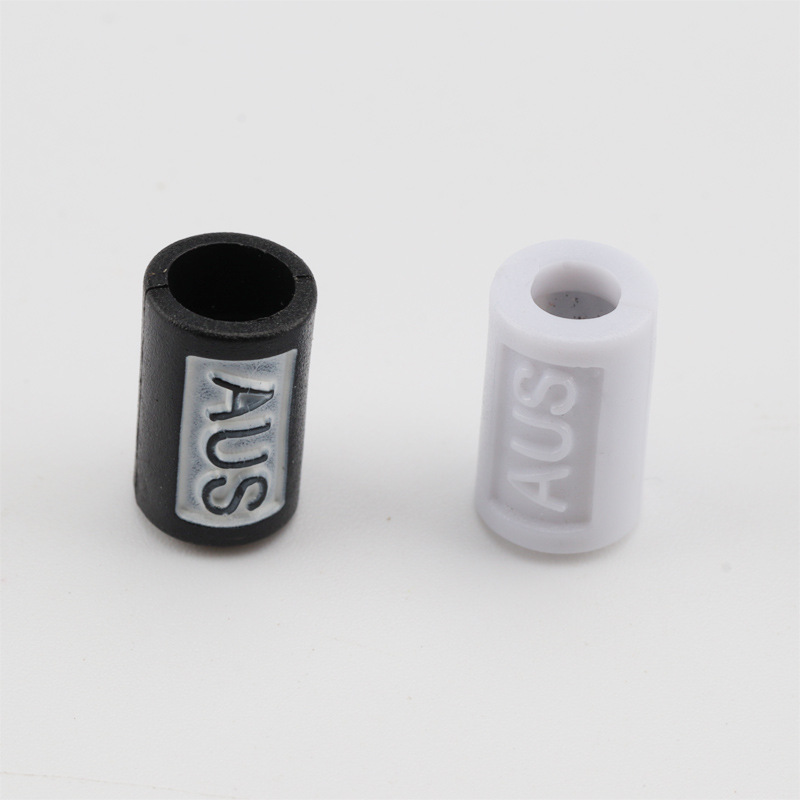 Alloy rope tail buckle elastic band tail buckle lazy shoes accessories lace-free shoelace buckle AUS plastic buckle metal