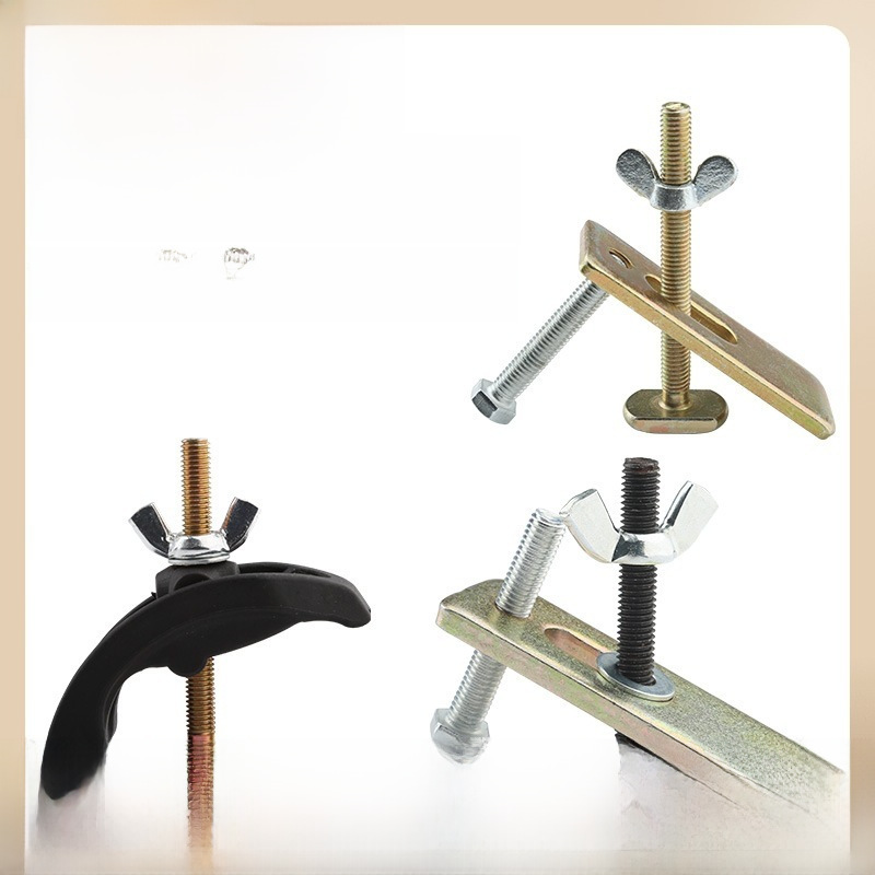 Engraving machine press plate clamp plate aluminum profile bow press plate thickened table bow clamp clamp engraving machine