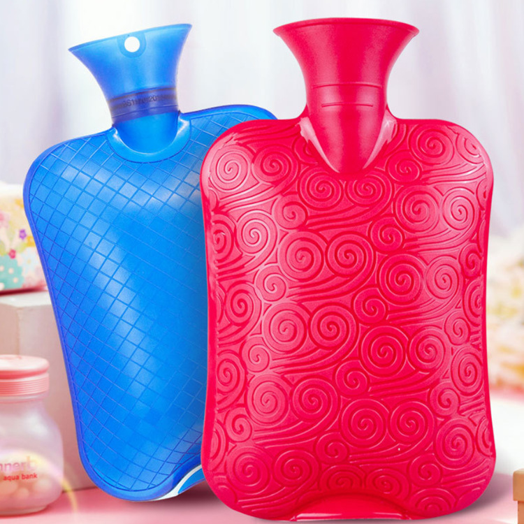 Large Hand Warmer Hot Water Bag Pvc Hot Water Bag 2000ml Water-Filled Hot Water Bag Hand Warmer Bag Detachable Manufacturer Customization