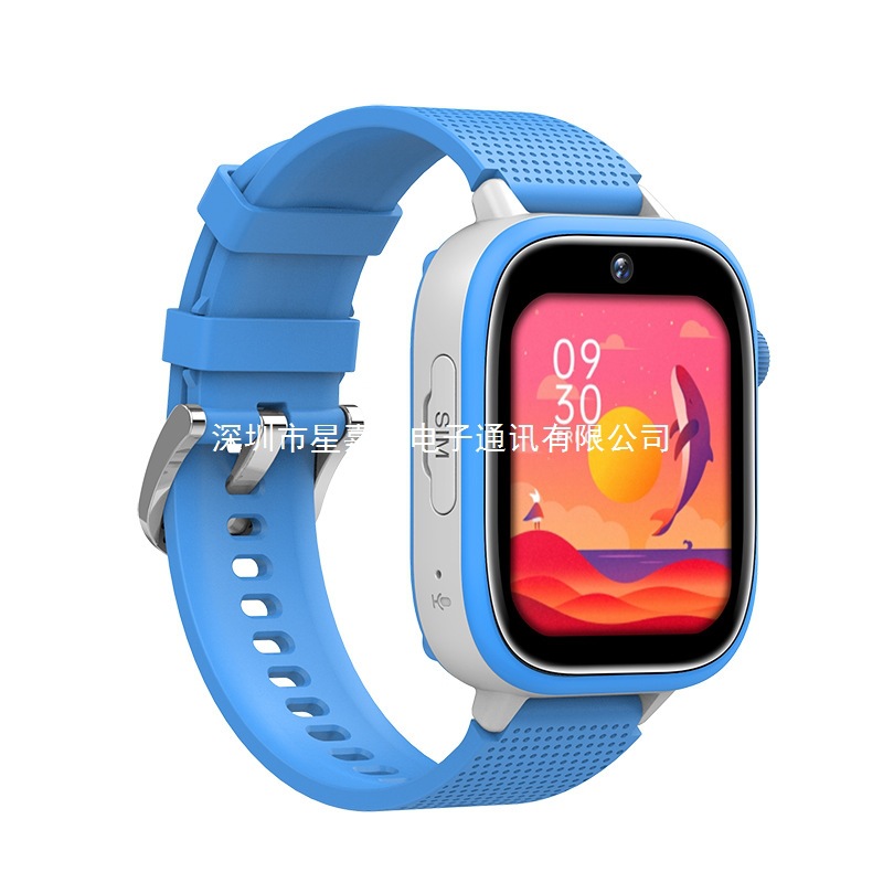 Cross-Border Kidsren's Phone Watch 4g Intelligent Positioning Video Sos Call Independent Watch Dedicated to Multi-Functional Ai Watch