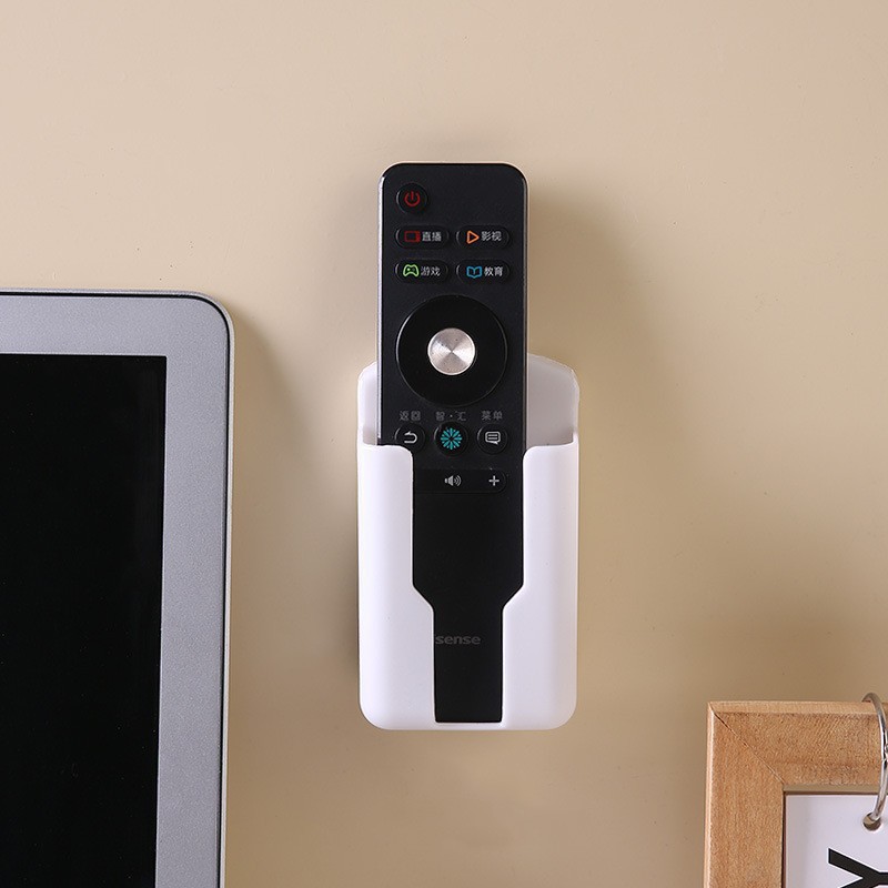 Universal Tv Fan Air Conditioner Remote Control Storage Box Clothes Drying Rack Storage Wall-Mounted Desktop Mobile Phone Charging Rack