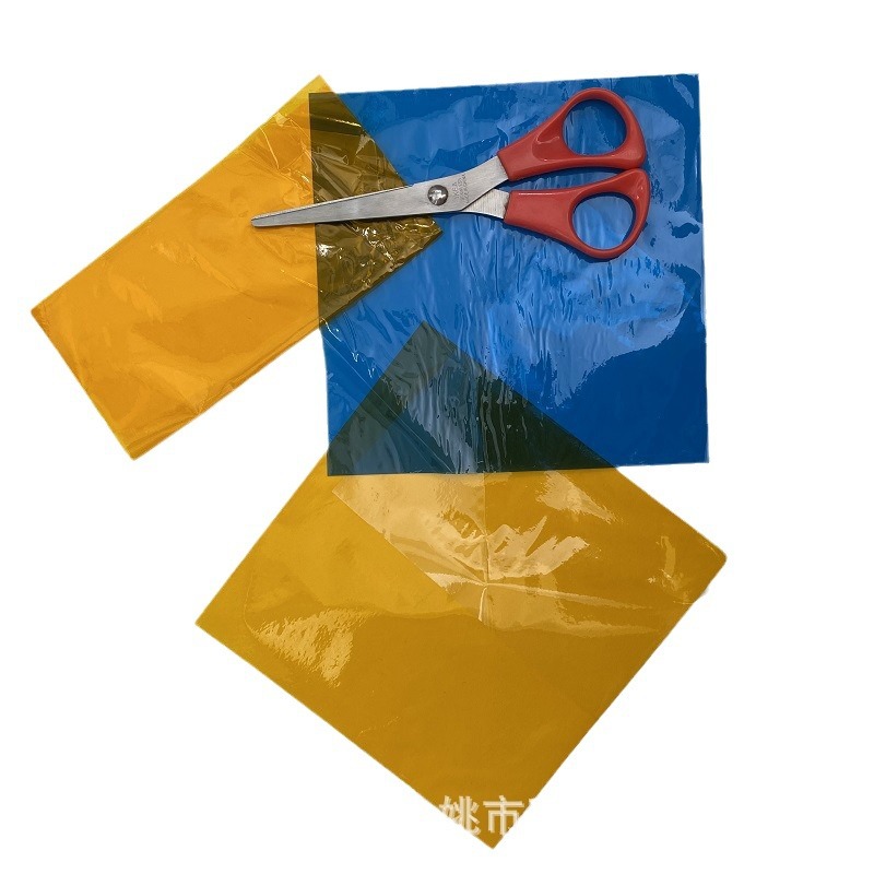 Manufacturer Customized Transparent Colorfuled Cellophane Can Be Cut into Sizes to Make Christmas Gifts DIY Material Glossy Paper