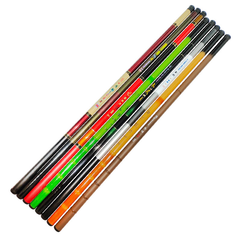 Factory glass fiber reinforced plastic fishing rod wholesale 37 regulating stream rod short section fishing rod ultra light hard carp fishing rod