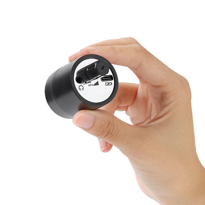 Source Factory Sound Listening Small Sound Collection Detector Water Leakage Listening Small Black Pickup Wall Radio Amplifier