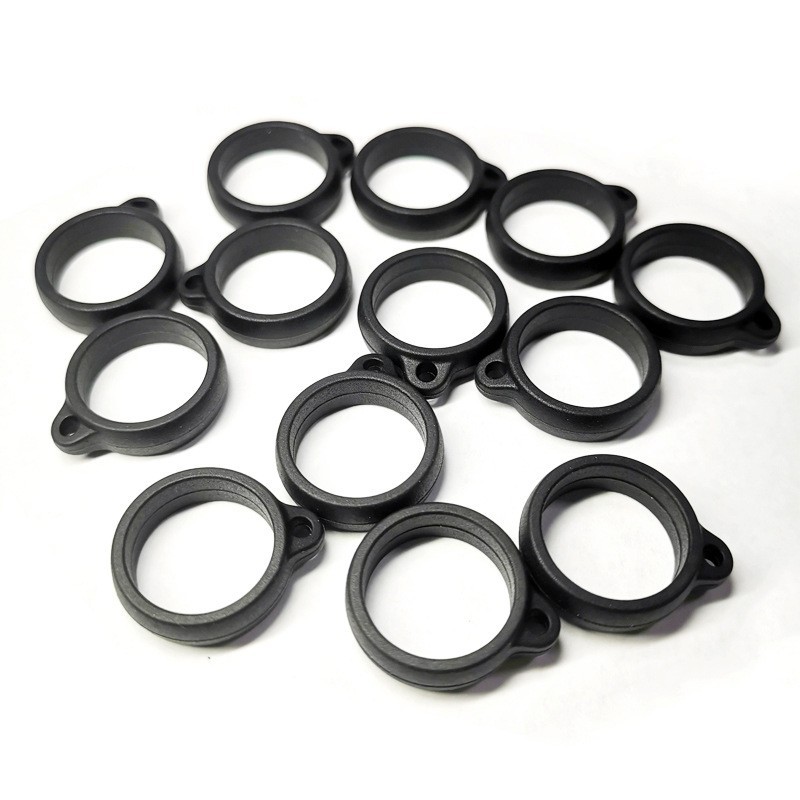 8mm Hanging Ring 13mm16mm18mm20mmDIY Forced Ring 40mm Black Silicone Hanging Ring Anti-skid Ring