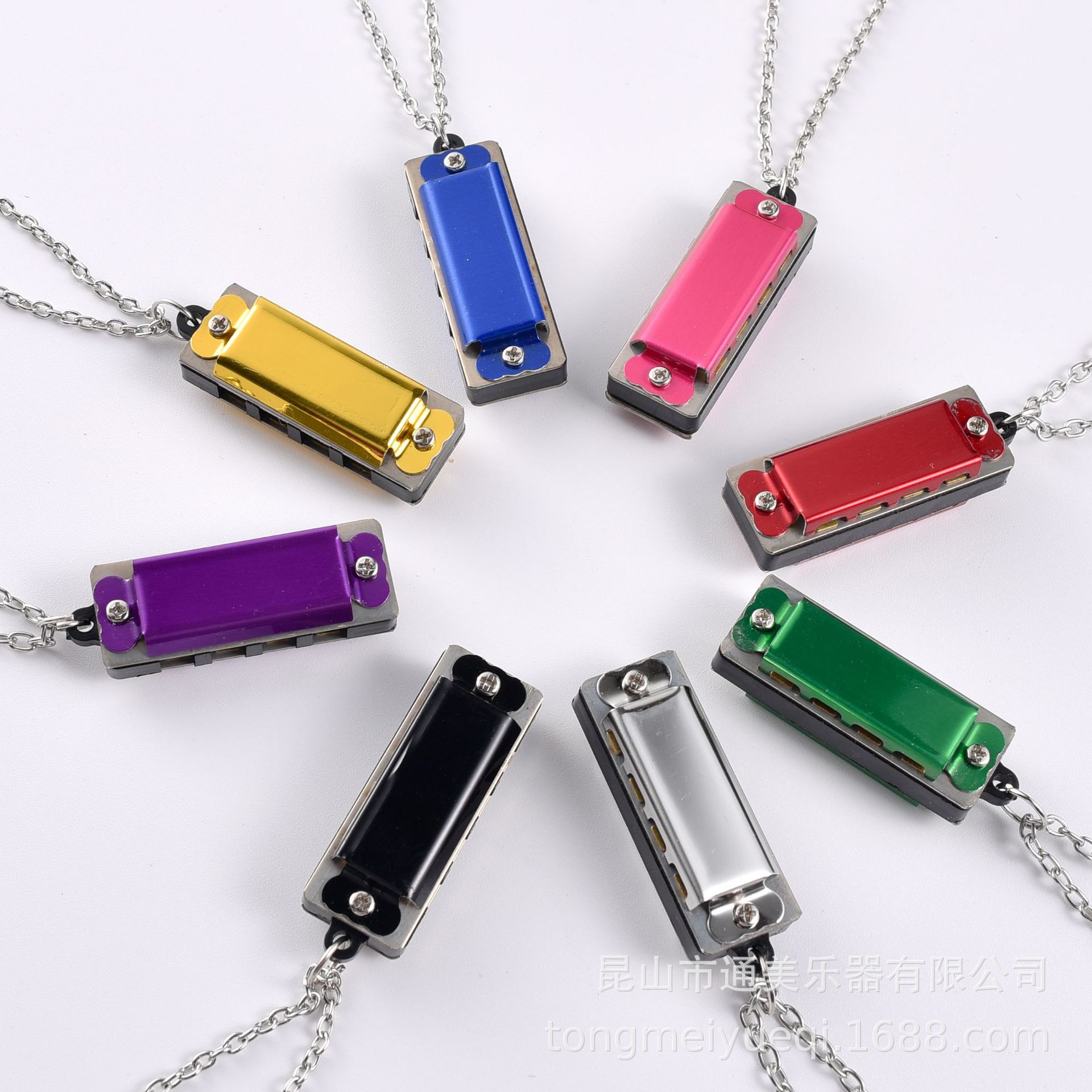 Однотонная 4-дырочная 8-тональная игрушечная гармоника в виде зодиака