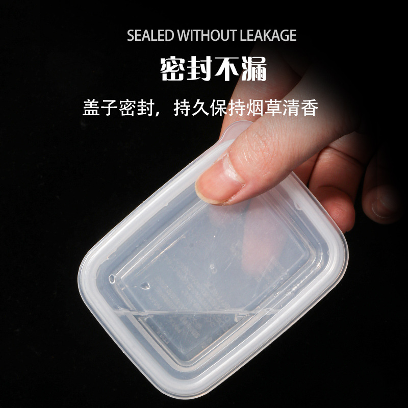 Cigarette Box Pipe Accessories Moisturizing Pe Sealed Soft Cover Tobacco Box Men's Portable Ready-Made Wholesale Tobacco Box