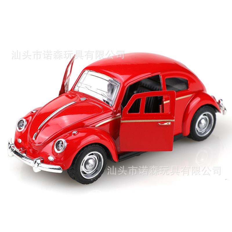 Cross-Border Alloy Retro Classic Car Classic Car Model Artificial Kidsren's Toy Car Ornaments Decoration Temu Dropshipping