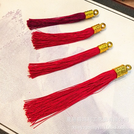 Фабрика в наличии праздничные висячие ушные подвески 12см китайский узел