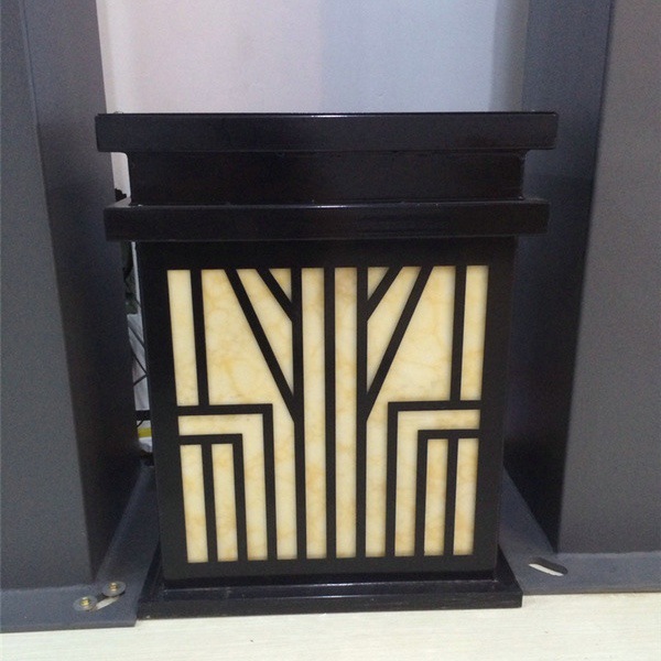 Новая китайская классическая уличная лампа, водонепроницаемая, для вилл и ландшафта, антикварная колонная лампа, напольная лампа