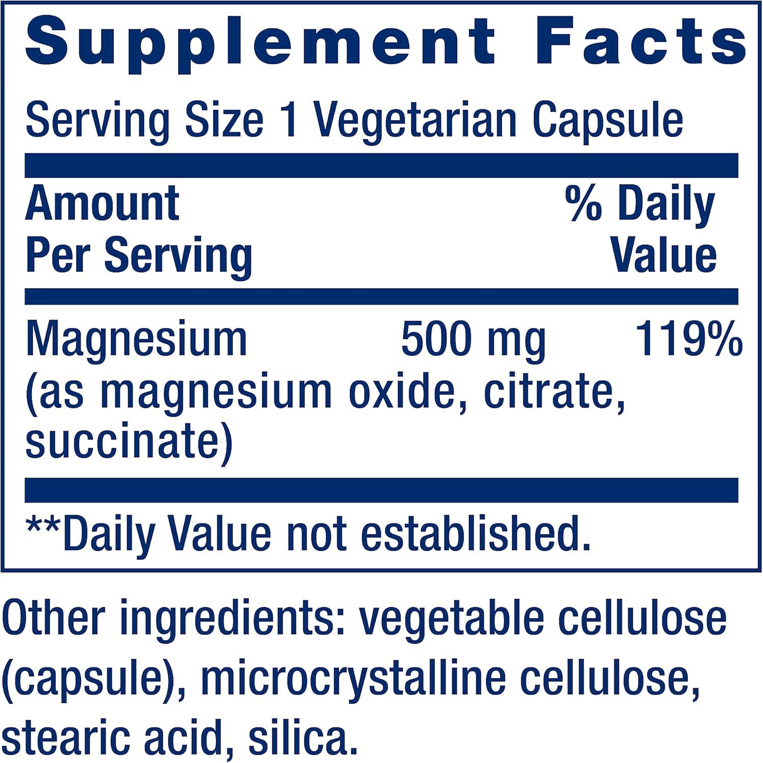 Tk Amazon Cross-Border In-Stock Magnesium L-Threonate Capsules Magnesium L-Threonate