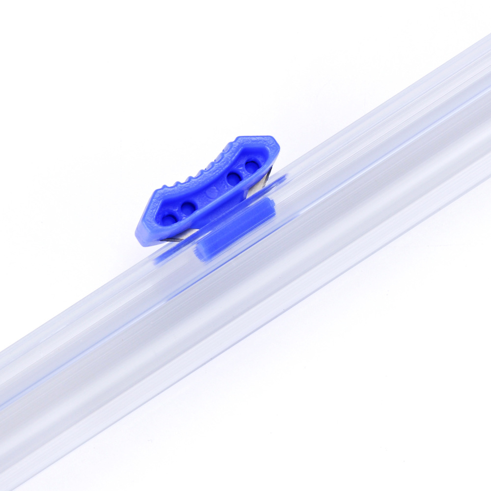 Factory wholesale plastic wrap cutting strip baking paper knife strip multifunctional two-way sliding knife aluminum foil cutter