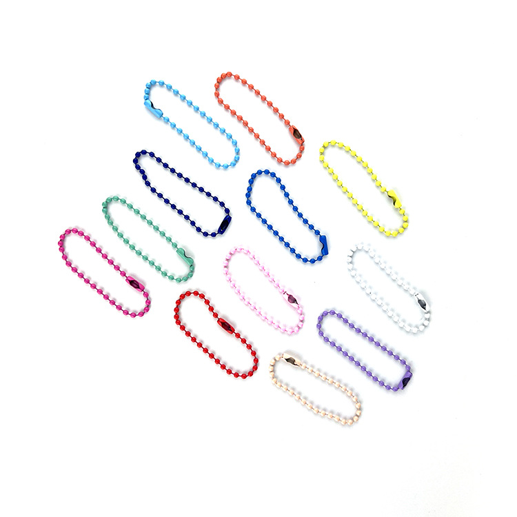 Производитель, в наличии, цветная бусиновая цепочка, ключница