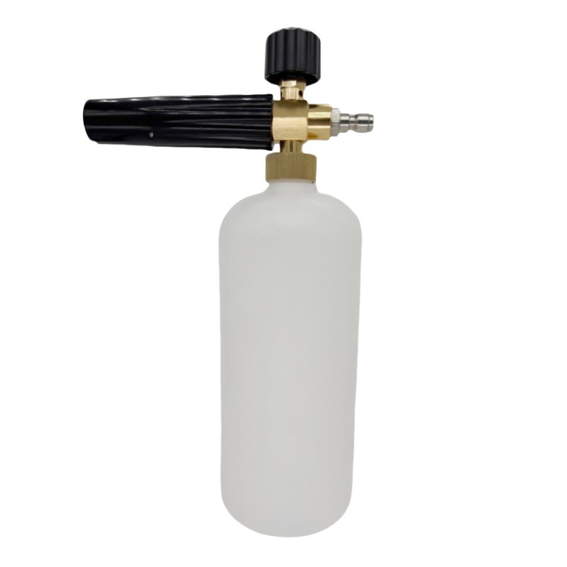 Cross-Border Foam Pot Car Washing Machine High-Pressure Foam Gun Fan-Shaped Quick Connector Cleaning Machine Brush Car Spray Bubbler Accessories