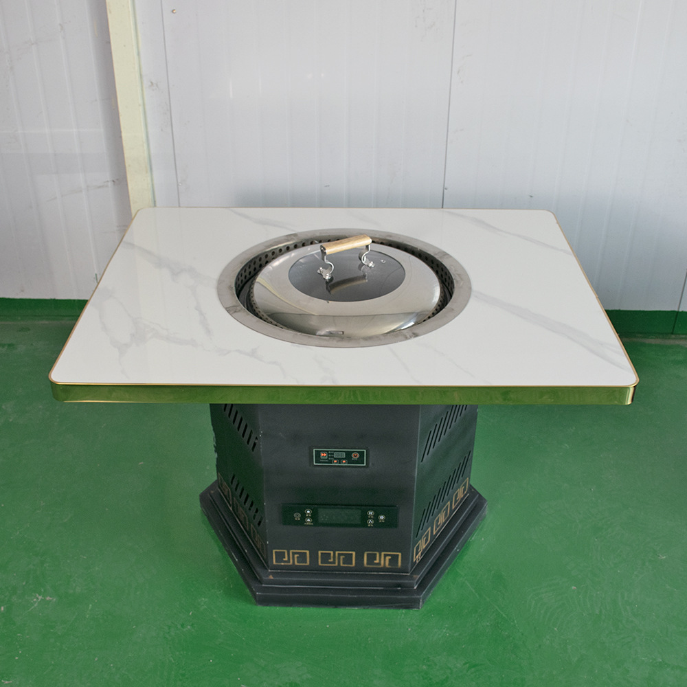 Крестьянская большая плита для круглой электрической керамической плиты для домашнего использования, коммерческая железная плита для тушения, большая мобильная плита