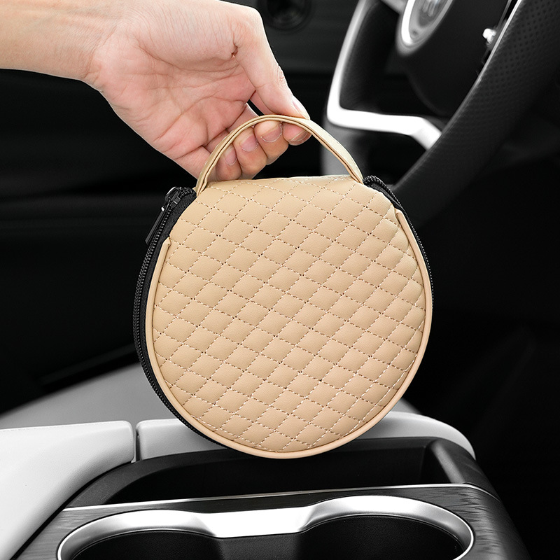 Сумка для CD, кожаный чехол для хранения CD, многофункциональная сумка для CD, зажим для CD, сумка для дисков